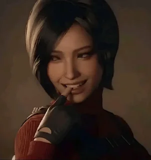 ☺️ emoji Ada Wong My Life @herionndied Telegram sticker 9 of 119