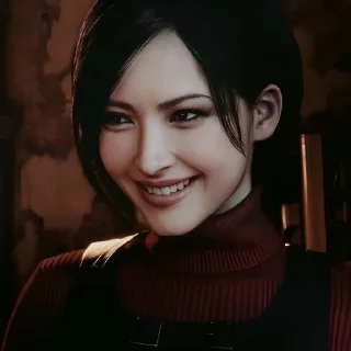 😁 emoji Ada Wong My Life @herionndied Telegram sticker 1 of 119