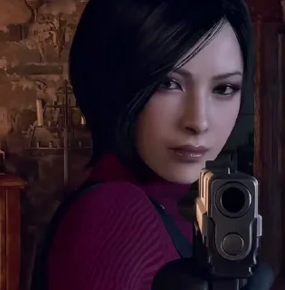 Sticker from Ada Wong video @herionndied