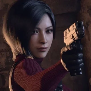 Sticker from ♥️𝑨𝒅𝒂 𝑾𝒐𝒏𝒈(resident evil)