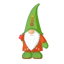 🌹 emoji Home Gnome Greenly Telegram sticker 14 of 15
