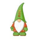😡 emoji Home Gnome Greenly Telegram sticker 8 of 15