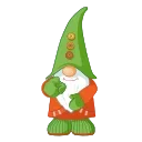 😂 emoji Home Gnome Greenly Telegram sticker 7 of 15