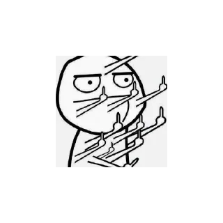 🖕 emoji Мармок стикеры от вани Telegram sticker 10 of 24
