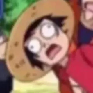 😧 emoji луффи муж виолетты Telegram sticker 3 of 120
