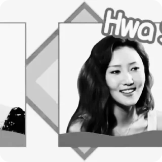 Sticker from Hwasa @MyUnivee