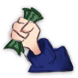 💵 emoji Йоу, холодильник упал Telegram sticker 12 of 22
