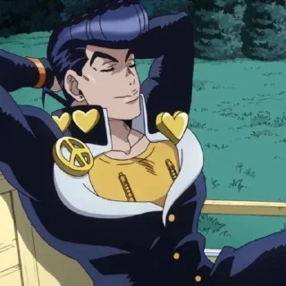 🟣 emoji Higashikata Josuke • @Earth928B Telegram sticker 19 of 70