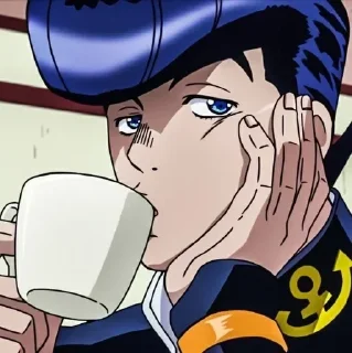 🟣 emoji Higashikata Josuke • @Earth928B Telegram sticker 10 of 70