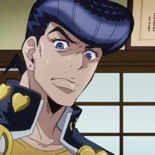 🟣 emoji Higashikata Josuke • @Earth928B Telegram sticker 6 of 70