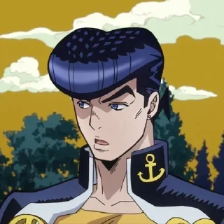 🟣 emoji Higashikata Josuke • @Earth928B Telegram sticker 1 of 70