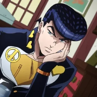 🟣 emoji Higashikata Josuke • @Earth928B Telegram sticker 2 of 70