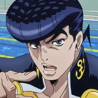 🟣 emoji Higashikata Josuke • @Earth928B Telegram sticker 3 of 70