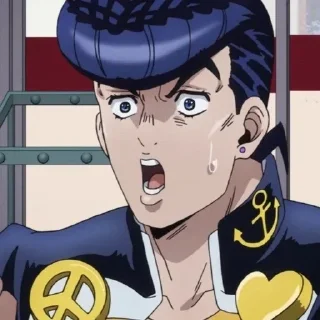 🟣 emoji Higashikata Josuke • @Earth928B Telegram sticker 7 of 70