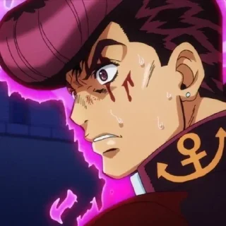 🟣 emoji Higashikata Josuke • @Earth928B Telegram sticker 22 of 70