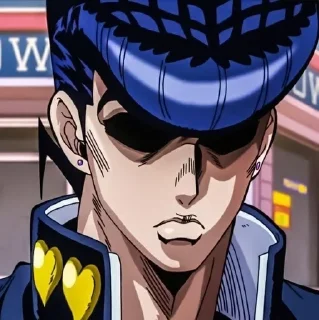 🟣 emoji Higashikata Josuke • @Earth928B Telegram sticker 16 of 70
