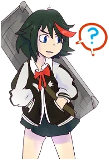 ❔ emoji БОЛЬШЕ ⇨ @CLOOBHUB АНИМЕ СТИКЕРЫ ТГ ANIME STICKERS Telegram sticker 14 of 53