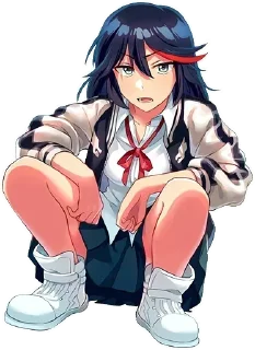 😒 emoji БОЛЬШЕ ⇨ @CLOOBHUB АНИМЕ СТИКЕРЫ ТГ ANIME STICKERS Telegram sticker 15 of 53