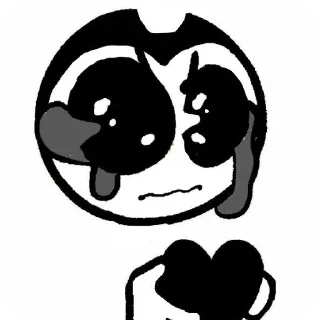 Sticker from БОЛЬШЕ ⇨ @CLOOBHUB БЕНДИ И ЧЕРНИЛЬНАЯ МАШИНА ТГ