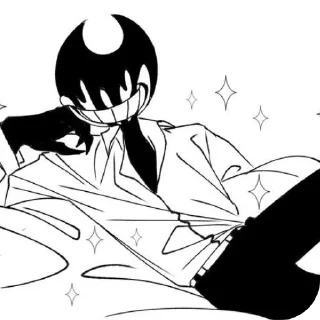 Sticker from БОЛЬШЕ ⇨ @CLOOBHUB БЕНДИ И ЧЕРНИЛЬНАЯ МАШИНА ТГ