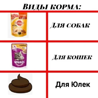 Sticker from юля шмара тупая