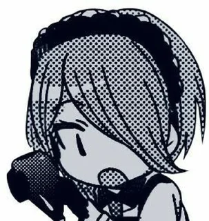 Sticker from Kirumi Tojo by @anime_stickerr