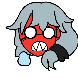Sticker from Махито клубничный