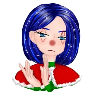 🤡 emoji Тоні та новорічні свята🎄@kilkaworkshop Telegram sticker 6 of 32