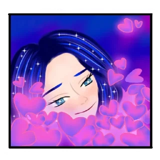 💜 emoji Тоні та новорічні свята🎄@kilkaworkshop Telegram sticker 21 of 32