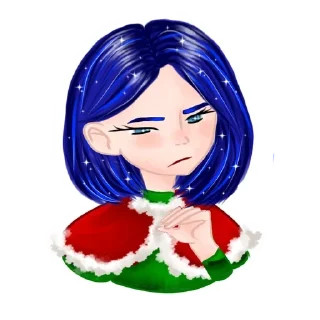 😠 emoji Тоні та новорічні свята🎄@kilkaworkshop Telegram sticker 15 of 32