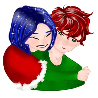 🤗 emoji Тоні та новорічні свята🎄@kilkaworkshop Telegram sticker 22 of 32