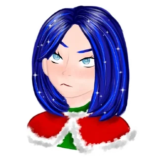 🙄 emoji Тоні та новорічні свята🎄@kilkaworkshop Telegram sticker 19 of 32