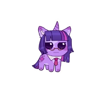 Sticker from silly ponies by @miaumt