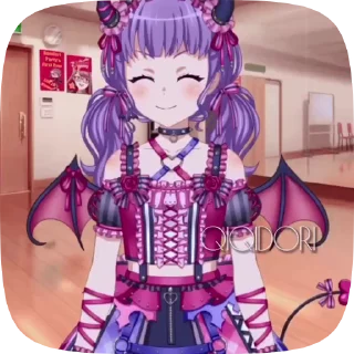 💘 emoji 𝖠𝗄𝗈 𝖴𝖽𝖺𝗀𝖺𝗐𝖺 @Qiqidori Telegram sticker 18 of 23