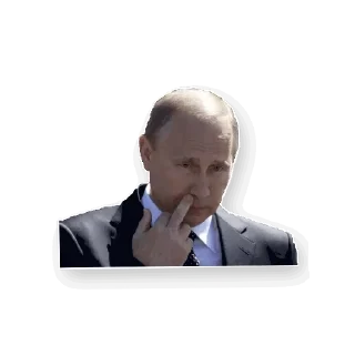 😄 emoji ПУТИН ЛЮБИМЧИК СОРТА,ОК? Telegram sticker 7 of 13