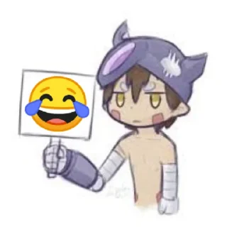 Sticker from Рэг с табличкой