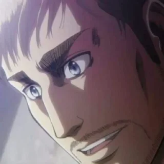 🤪 emoji 💙 erwin smith 💙 Telegram sticker 12 of 40