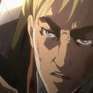 😒 emoji 💙 erwin smith 💙 Telegram sticker 13 of 40