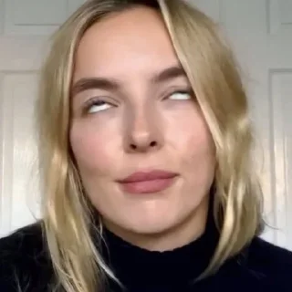 🙄 emoji jodie comer (my wife)🫦 @baeaiii Telegram sticker 9 of 120