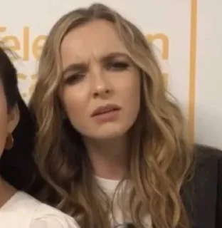 🤨 emoji jodie comer (my wife)🫦 @baeaiii Telegram sticker 17 of 120