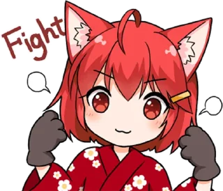 ✊ emoji Ai Miyama Daily conversation 2 • @punipuni_stickers Telegram sticker 15 of 24