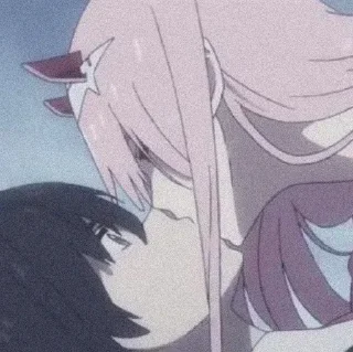 Sticker from Ⲇⲁʀⳑⲓⲛⳋ ⲓⲛ Ϝʀⲁⲛⲭ @Anime_Stickers_love