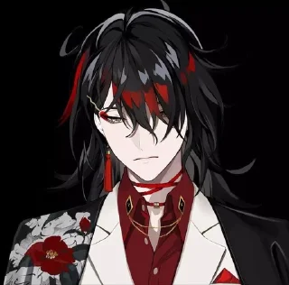 Sticker from Vox Akuma VTuber