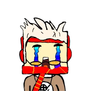😭 emoji Няшки by @oiezzh Telegram sticker 1 of 22