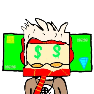 🤑 emoji Няшки by @oiezzh Telegram sticker 12 of 22