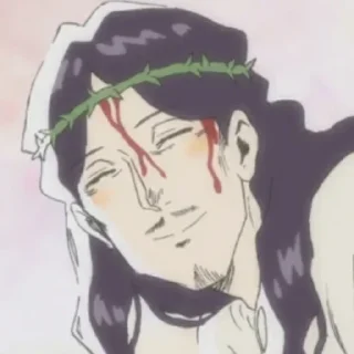 Sticker from Jesus (Saint Onii-san)
