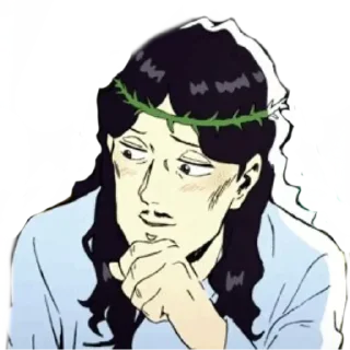 Sticker from Jesus (Saint Onii-san)