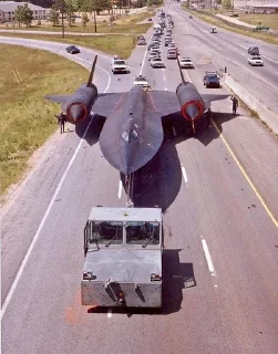 Sticker from SR-71 Blackbird