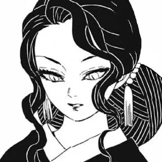 🥀 emoji Muzan girl от @Archi_kum Telegram sticker 7 of 52