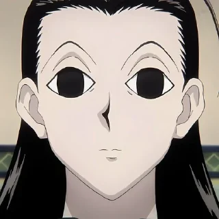 😐 emoji 🌀Illumi Zoldyck📌 @Sawkxq Telegram sticker 12 of 120